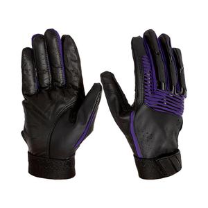Guantes de bateo de béisbol personalizados, diseño de cuero genuino de la mejor calidad de paquistaní, venta al por mayor - Product Image 5