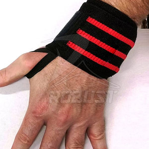สายรัดข้อมือนีโอพรีนสำหรับออกกำลังกายยกน้ำหนักด้ามจับสบายปรับแต่งโลโก้ได้ - Product Image 5