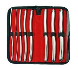 Dilatador Hegar Juego de 8 piezas Manual Certificado CE con estuche de cuero Embalaje Hecho de acero inoxidable de calidad alemana - Product Image 3