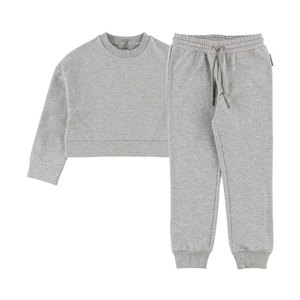 Conjunto de ropa de invierno para niños, sudaderas con capucha personalizadas de Color sólido - Product Image 6
