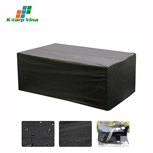 Bâche en PE imperméable et écologique, tissu tissé enduit de LDPE, protection anti-UV, housse de protection unie pour meubles d'extérieur - Product Image 6