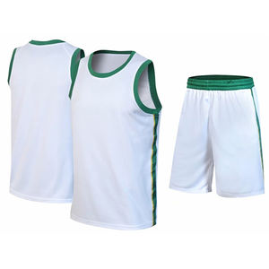 Ensemble de maillots de basket-ball pour jeunes de haute qualité, personnalisés, bon marché, en maille, réversible, en gros - Product Image 1