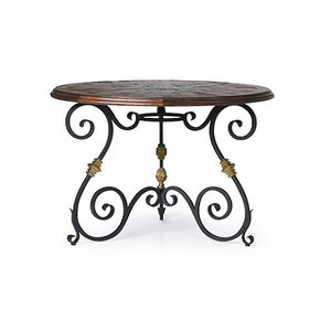 โต๊ะเฟอร์นิเจอร์ทันสมัยโต๊ะในบ้านร้านอาหารโรงแรมโต๊ะตกแต่งเหล็กเหล็กสีดำมีเอกลักษณ์เฟอร์นิเจอร์โต๊ะชากาแฟ - Product Image 2