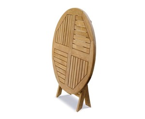 High Quality Modern <b>Foldable</b> Wood <b>Garden</b> Dining <b>Table</b> Set Outdoor Furniture - Product Image 4
