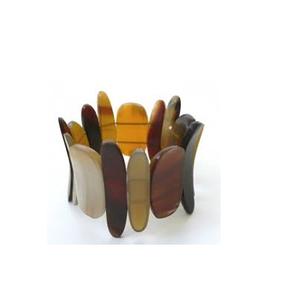 100% การออกแบบฮอร์นกำไลที่ขายดีที่สุดและผลิตภัณฑ์ที่ทำด้วยมือกับประสาทมือขัดกับชิ้นการออกแบบที่ดีที่สุด - Product Image 1