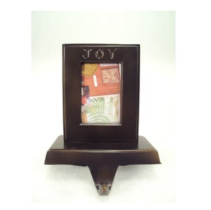 DECORATIVE ALUMINIUM STAR SHAPE <b>STOCKING</b> <b>HOLDER</b> - Product Image 2