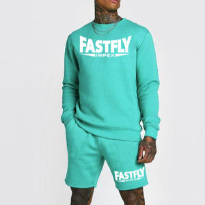 Camiseta informal personalizada para hombres, conjunto doble de ropa de verano de alta calidad, con logo personalizado, 2021 - Product Image 6