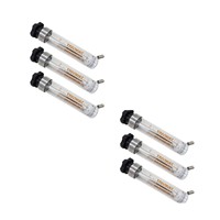 Jeringa de vidrio de 50 ml, la más vendida, jeringa de vidrio de 1 ml para equipos de prueba con probador de bomba inyectora Mykros DGA, probador químico manual TRIVIWAT