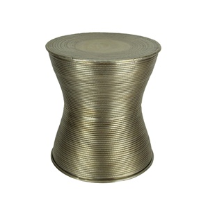 Mesa auxiliar y taburete de Metal de lujo hechos a mano, diseño único, Color personalizado, recién llegado para el hogar, sala de estar o escuela - Product Image 1