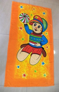 RUDRA APPARELS ผ้าขนหนูผ้าฝ้ายพิมพ์ลายแบบซับลิเมชั่น-เป็นมิตรกับสิ่งแวดล้อม แห้งเร็ว ลายการ์ตูน ใช้สำหรับชายหาด รุ่น 031 - Product Image 3