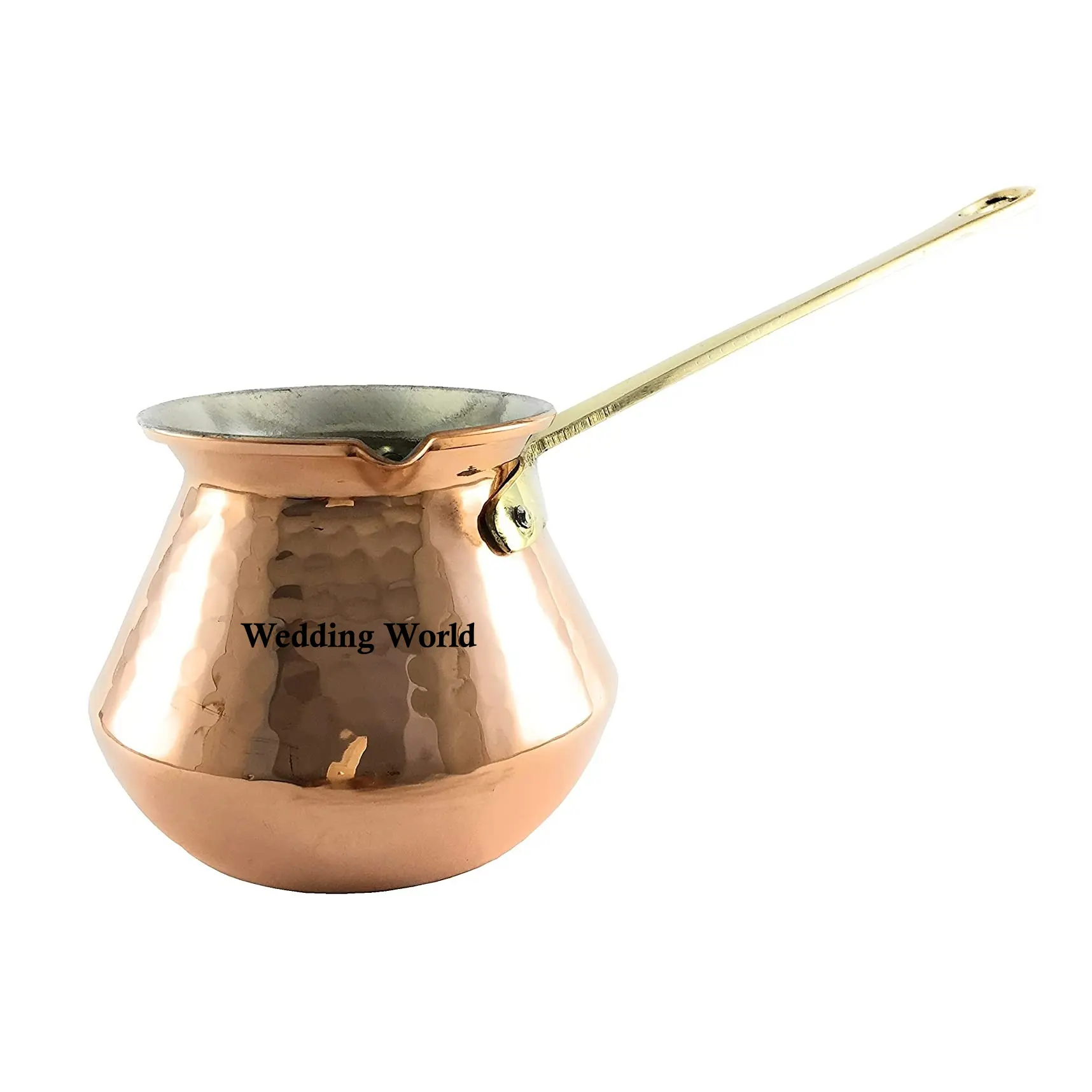 Théière turque en cuivre meilleure qualité théière en gros de concepteur fait à la main classique élégant en gros fabricant de thé en métal de luxe