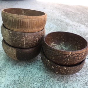 High Quality Tableware Natural Coconut Shell Bowl - Product Image 1