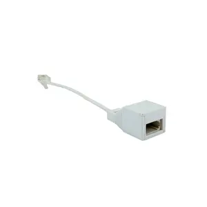 Adaptor ponsel UK ke RJ11 dengan kabel pendek