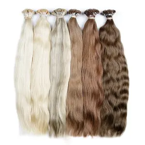 Raw hair bulk hair extensions machine wefts hand tied all made for cheap prices