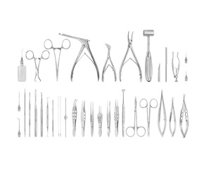Ensemble de microchirurgie lacrymaire, instruments ophtalmiques en acier inoxydable, qualité standard allemande, certifié CE, classe I, 5 ans - Product Image 3