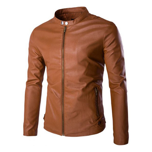 New Fashion Customized <b>Slim</b> <b>Fit</b> Polyester Casual Winter Plus Size Windproof Stand Zipper Waterproof Breathable <b>Jacket</b> Bulk - Product Image 3