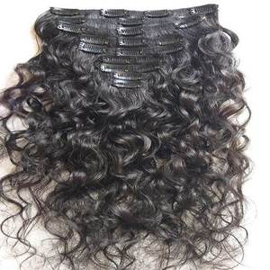 Cabello Remy indio virgen de alta calidad, venta al por mayor, ondas rizadas profundas, extensiones de cabello indio virgen - Product Image 1