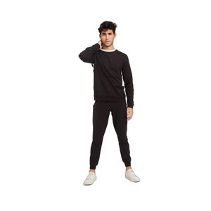 Survêtements personnalisés pour hommes de grande taille survêtements noirs pour hommes survêtements de coupe régulière unisexe pour un usage quotidien - Product Image 6