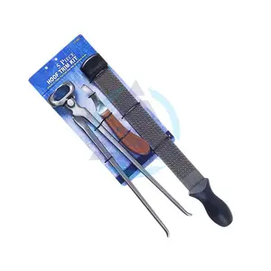 Herramientas de Herrador para Agricultura, Kit de 5 Piezas para Recortar Cascos, Reparación de Cascos Duros en Burros - Product Image 1