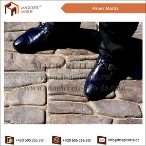 Giá Bán Buôn Chất Lượng Tốt Nhất Silicone Cao Su Gạch Tường Lát Sân Vườn Khuôn Đá Bê Tông - Product Image 4