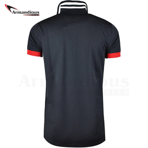 Camiseta de moda personalizada para hombre, Polo con logotipo bordado - Product Image 3