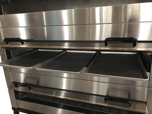 Horno para hornear de Triple cubierta con piedra, 3 capas, 6 bandejas, horno para pan y Pizza - Product Image 4