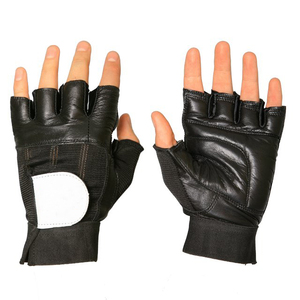Guantes de levantamiento de pesas para hombres y mujeres, diseño personalizado, sin dedos - Product Image 5