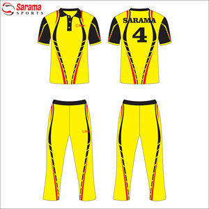 Top qualité Cricket uniforme 2025 personnalisé Sublimation Cricket Kit uniforme ensemble pour hommes plein congé - Product Image 1