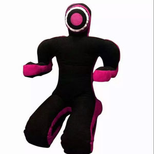 SALAMIN MMA nuevo brasileño BJJ Grappling Dummy PU cuero personalizado Logo bolsa de lucha Judo entrenamiento de artes marciales - Product Image 1