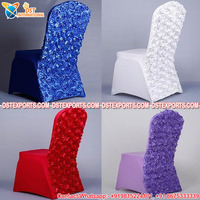 Housses de chaise de réception de mariage en soie glacée, couleur personnalisée, housses de chaise exclusives pour fêtes, Australie