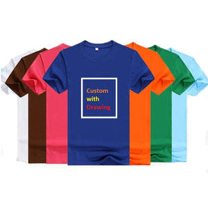 Camisetas de verano para hombre de estilo callejero personalizado de alta calidad 100% algodón Camisetas cuello redondo de Jersey de gran tamaño para hombre - Product Image 3