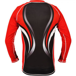 Camiseta de Compresión para Entrenamiento de Gimnasio, Diseño Personalizado OEM, Manga Larga, Absorbe la Humedad, Elástica en 4 Direcciones - Product Image 1