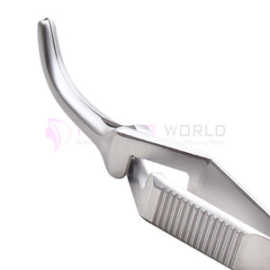 Juego de instrumentos cardiovasculares manuales Debakey, abrazadera curva Bulldog de 8 cm para cirugía vascular - Product Image 5