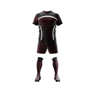 Uniforme de Rugby Transpirable de Tela de Poliéster, Talla Grande, con Logotipo Personalizado, Diseño de Alta Calidad, Uniforme de Rugby Unisex - Product Image 3