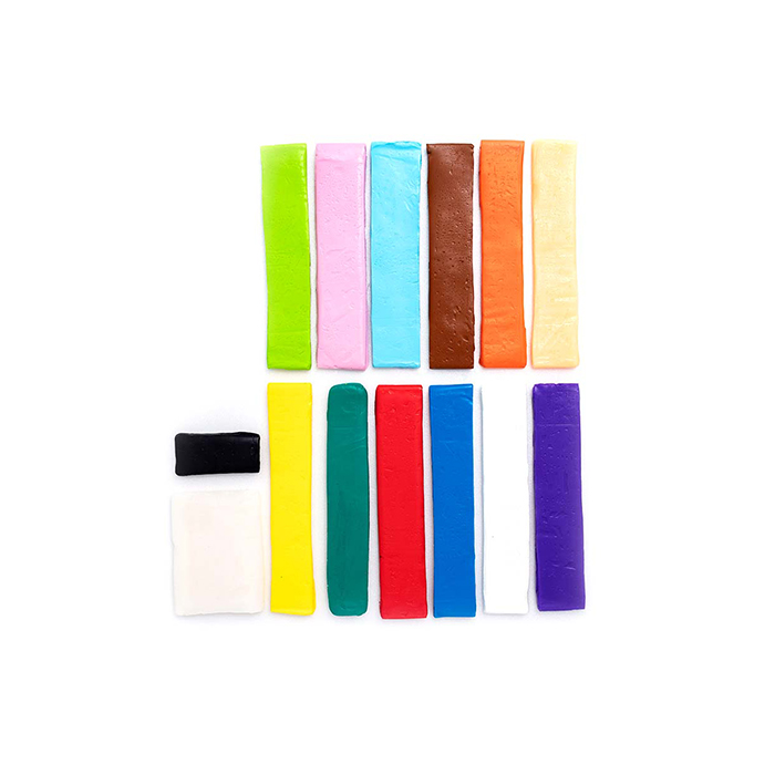 1 кг, сохнущая на воздухе без выпечки моделирование силиконовые глины нетоксичный 12 видов цветов для ручной работы