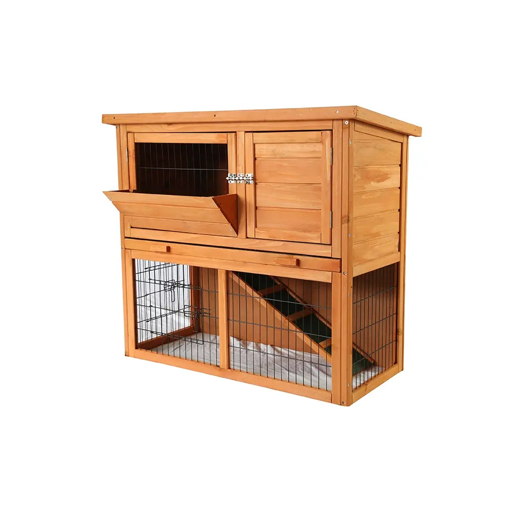 Wood Cage For Rabbit Backyard Animal Cages Wood Rabbit Hutch Pet Cage For Sale