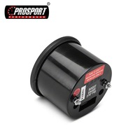 Pengukur Tegangan Digital LCD Universal CE 52mm 2-1/16" 8-18V dengan Lensa Jernih, Casing Plastik, Warna Lampu Latar yang Dapat Diubah, 12V