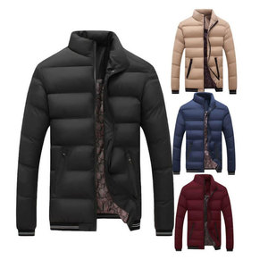 Nouvelle veste d'hiver décontractée pour homme, veste à bulles imprimée avec capuche pour homme, veste bomber standard pour adultes, impression de logo personnalisée - Product Image 4