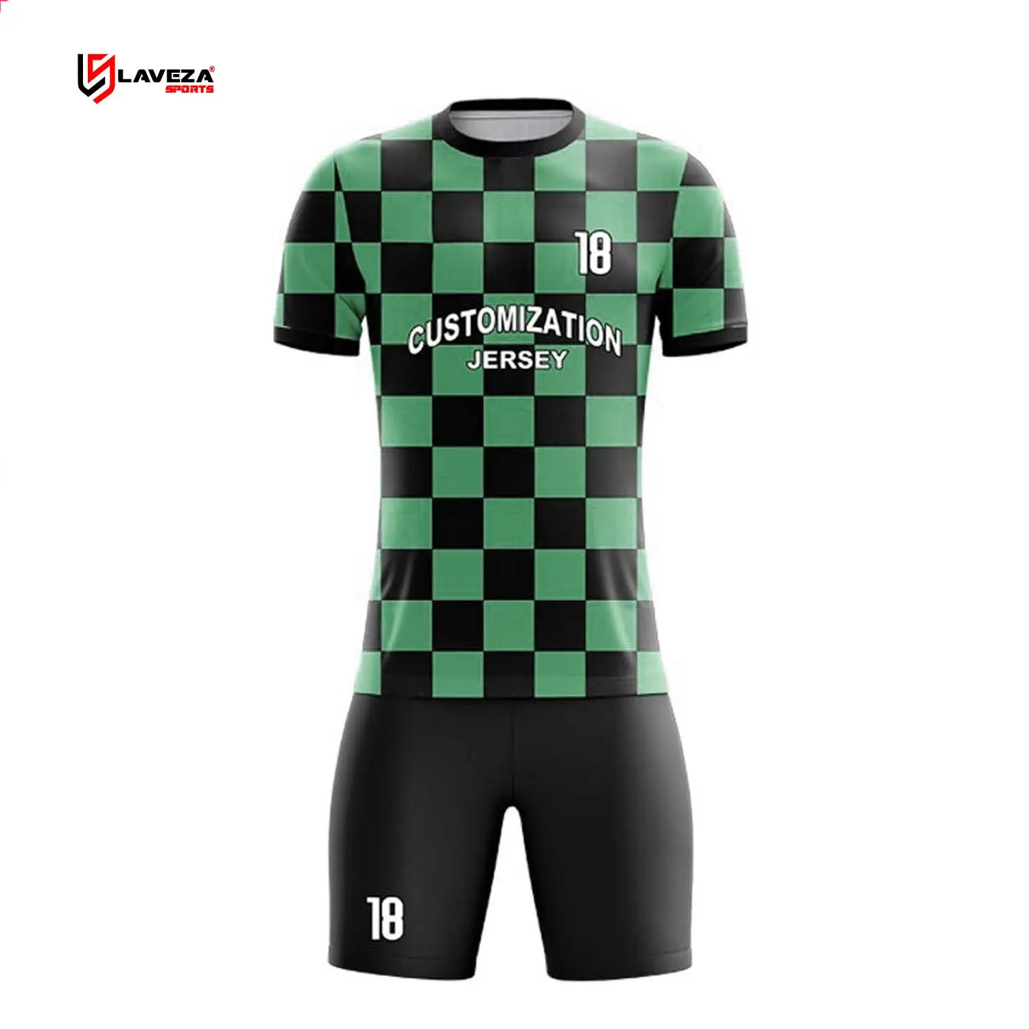 Nuovo design personalizzato sublimazione uniforme da calcio per uomo