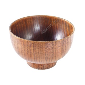 อุปกรณ์ชามไม้สำหรับร้านอาหารเครื่องใช้ในครัวโรงแรมและในบ้านชามอาหารค่ำเป็นมิตรกับสิ่งแวดล้อม - Product Image 1