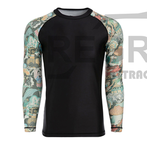 Protecteur de pâte mma rash, Design OEM, protection imprimée par Sublimation à manches longues - Product Image 2