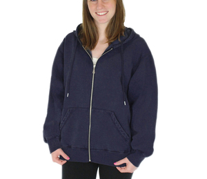 Sweat-shirt court personnalisé en polyester à manches longues en coton pour femmes Sweat-shirt ras du cou court vierge - Product Image 2