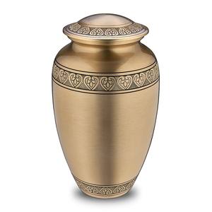 Metal adult urn <b>Ashes</b> ceramic <b>box</b> <b>for</b> cremation - Product Image 1