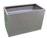 2022 nouveau marbre gris FRP Simple carré Cube en fibre de verre jardinière léger élégant intérieur/extérieur pépinière jardin utilisation vente!
