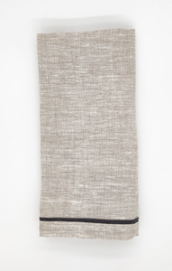 Hermosa servilleta de lino puro almacenada para bodas y otras ocasiones Natural y elegante - Product Image 2
