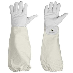 Guantes de apicultura blancos en piel de oveja 2021 - Product Image 2