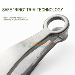 TEEJAY's Universal <b>Nose</b> Hair Trimming Tweezers, Stainless Steel <b>Nose</b> Hair Trimmer <b>Long</b> Tweezers eyebrow trimming tweezer #5062 - Product Image 5