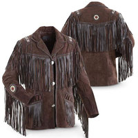 Veste en cuir pour homme, style cowboy, col rabattu, épaisse et chaude, pour l'hiver