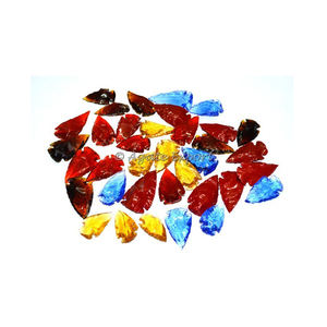 Jos-têtes de flèches en obsidienne, arc à couleur mixte, à vendre - Product Image 1