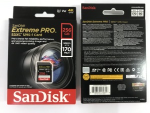 Carte SD en plastique SDSDXXY pour SDXC U3 V30 256 Go avec lecture de 170 Mo/s et vitesse d'écriture de 90 Mo/s - Product Image 3